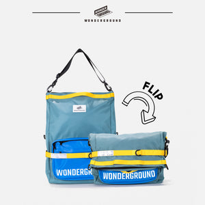 FLIP | 2-way Tote + Messenger Bag