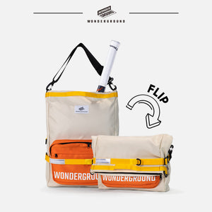 FLIP | 2-way Tote + Messenger Bag